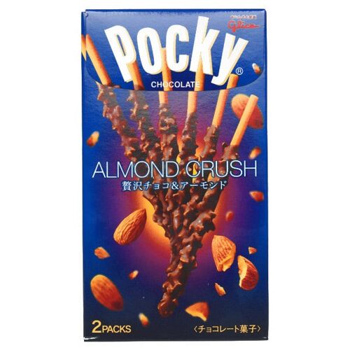 Pocky chocolate and crushed almond (x1)